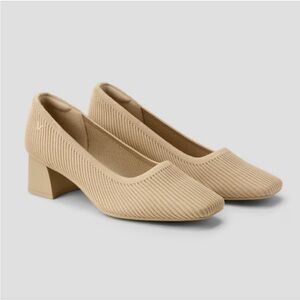 Vivaia Square-Toe Chunky Heels Melody 37